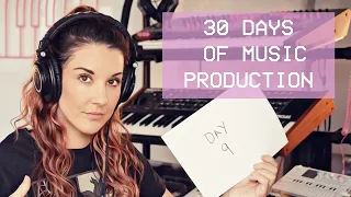 I Filmed Myself Making Music Every Day for 30 Days!