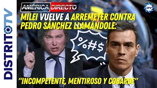 🔴Vuelve a ARREMETER contra PEDRO SÁNCHEZ llamándole "INCOMPETENTE, MENTIROSO y COBARDE"🔴