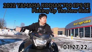 2022 Yamaha Kodiak 700 EPS SE Tactical Black | My New Ride