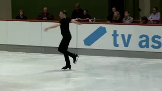 Theo Fischer- Gold Men II Free Skating - 2016 Oberstdorf