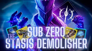Sub Zero Stasis Build 🧊 Destiny 2 Season Of The Wish