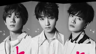 【TFBOYS 王俊凱】TFBOYS 最新EP 同名單曲《喜歡你》七夕甜蜜上線💕💕   喜歡你 支持你是無時無刻都在做的事😍【中文歌詞版】【Karry Wang Junkai】