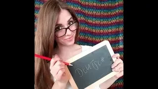 ASMR GERMAN TEACHER  (soft spoken)