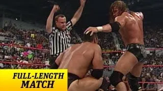 FULL-LENGTH MATCH - Raw - Triple H vs. The Rock - WWE Championship Match