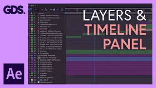 Layers & The Timeline Panel In Adobe After Effects Ep3/48 [Adobe After Effects for Beginners]