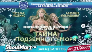 Тайна подземного моря. Новогоднее шоу на воде. СК «Олимпийский».