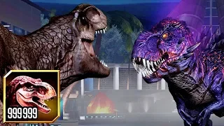 LEVEL 999999 TREX GEN 2 vs OMEGA 09 BOSS (JURASSIC WORLD)