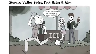 Meeting Haley and Alex (Stardew Valley Comic Dub)