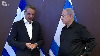 ראש הממשלה נתניהו לראש ממשלת יוון מיצוטאקיס: "עלינו להתאחד כולנו נגד החמאס, שהוא למעשה דאעש"