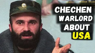 Chechen warlord about the USA and freedom