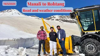 Manali to Rohtang Pass: Current Weather, Road Updates, and Snow Status #manali #rohtang #snow