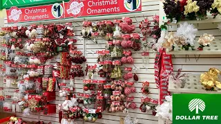 DOLLAR TREE CHRISTMAS DECOR CHRISTMAS DECORATIONS ORNAMENTS SHOP WITH ME SHOPPING STORE WALK THROUGH