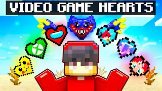 Cash Has VIDEO GAME HEARTS in Minecraft!