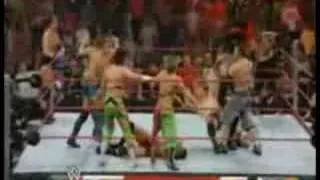 Raw 3/17/08- Randy Orton and Cena Vs.  Raw Roster Part 2