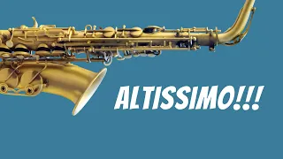 How to Play Altissimo on Saxophone | Alto and Tenor Fingerings