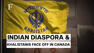 Face Off Between Indian Diaspora and Khalistan Supporters In Canada