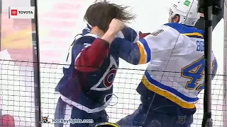 Robert Bortuzzo vs Liam O'Brien Apr 3, 2021