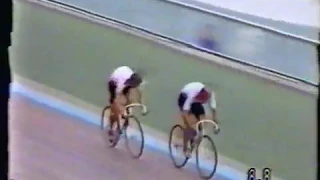 1988 Seoul Olympic Games Track Cycling Sprint.