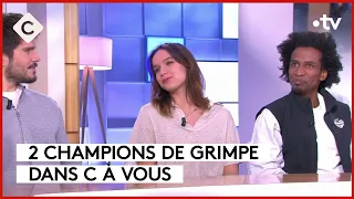 Oriane Bertone & Mickael Mawem prêts à grimper sur le podium - C à Vous - 25/03/2024