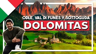 Así son los trekking en DOLOMITAS ⛰️  Odle, Val di Funes y Sottoguda