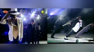 Michael Jackson - Smooth Criminal DWT Live In Bucharest 1992 (BNN vs. DVD) HD Snippets