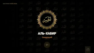 31. Аль-Хабир - Сведущий | 99 имён Аллаха