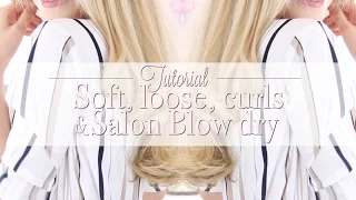 HOW TO DO LOOSE, SOFT CURLS TUTORIAL| Freddy My Love