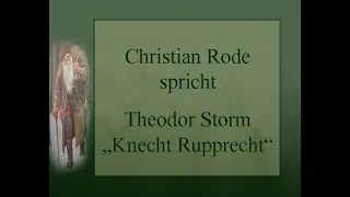 Theodor Storm „Knecht Rupprecht“