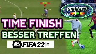 FIFA 22 TIME FINISH BESSER TREFFEN 🔥 FUT 22 Tutorial besserer Abschluss FIFA22