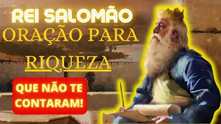 Oração de Salomão para atrair abundância e riqueza em sua vida