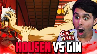 "HOUSEN VS GIN" Gintama Episode 143 and 144 Live Reaction!