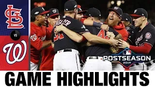 Nationals clinch first World Series trip! | Nationals-Cardinals MLB Highlights