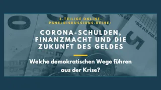 Panel 2: Zentralbanken zwischen Unabhängigkeit, Souveränität + demokratischer Legitimation (16.9.21)