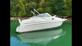 1997 Carver 260 Special Edition For Sale on Norris Lake TN - SOLD!