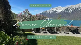 Travel Vlog | Berner Oberland: Lauterbrunnen, Wengen and Brienz