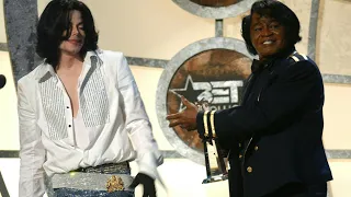 Michael Jackson and James Brown 2003 rare Dancing