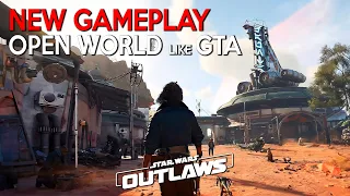 STAR WARS OUTLAWS New Gameplay | Western Open World Game like GTA and Red Dead Redemption HD 4K 2023