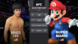 UFC4 | Bruce Lee vs Super Mario Bros (EA Sports UFC 4)