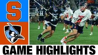 #9 Syracuse vs #2 Johns Hopkins Lacrosse Highlights | 2024 College Lacrosse | NCAA Lacrosse