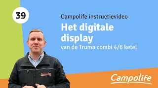 39 Het digitale display t.b.v.  de Truma combi ketel