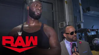 Omos doesn’t need a ladder: Raw Exclusive, June 20, 2022