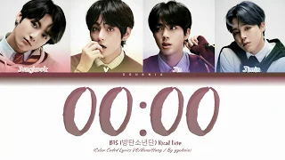 BTS (방탄소년단) - 00:00 (Zero O'Clock) (Color Coded Lyrics VOSTFR/ROM/HAN)