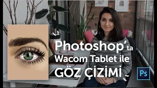 Photoshop'ta Göz Çizimi Nasıl Yapılır? / Adım Adım Anlatım / How To Painting Eye Drawing