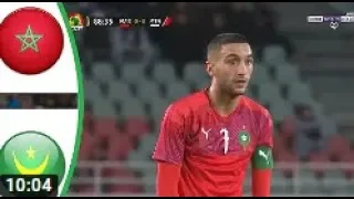 ملخص مباراة المغرب وموريتانيا تعادل صمود المنتخب الموريتانى تصفيات كأس أمم أفريقيا