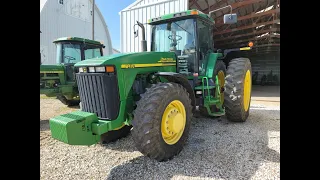 John Deere 8410 Tractors Sold For Rising Prices on Recent Auctions - Record Price on Iowa Sale