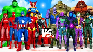 MARVEL THE AVENGERS vs SUPERVILLAINS  Save The People - EPIC SUPERHEROES WAR