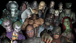 Batman Arkham City ALL Death Scenes l 1080p60 l