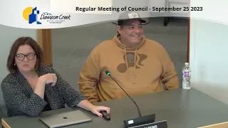 Regular Council Meeting - September 25, 2023