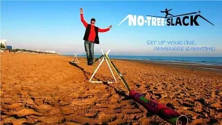 No Tree Slackline - slackline without trees