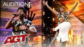 💯 JOSEPH ALLEN - "ORIGINAL SONG " - GOLDEN BUZZER - America's Got Talent 2019 💯